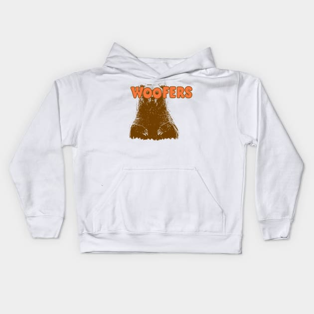 Woofers Kids Hoodie by ArtDiggs